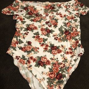 Floral bodysuit